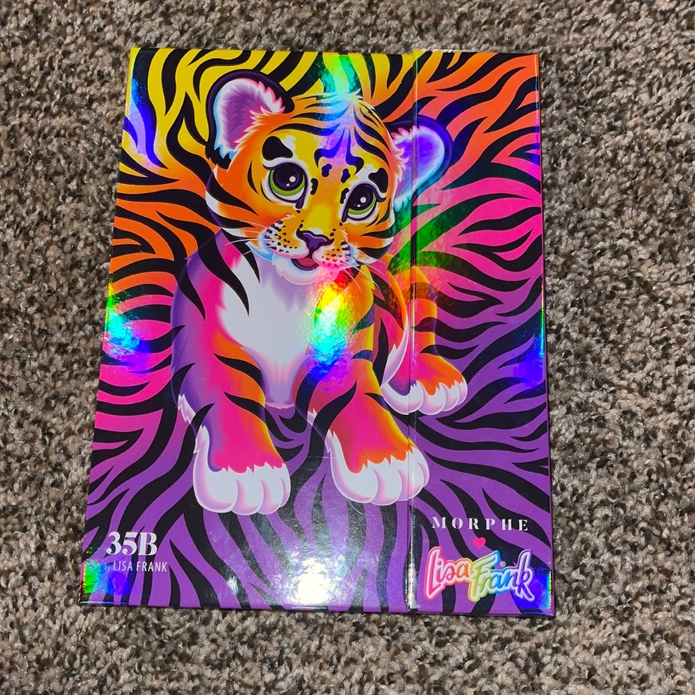Morphe Lisa Frank eyeshadow pallet